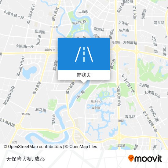 天保湾大桥地图
