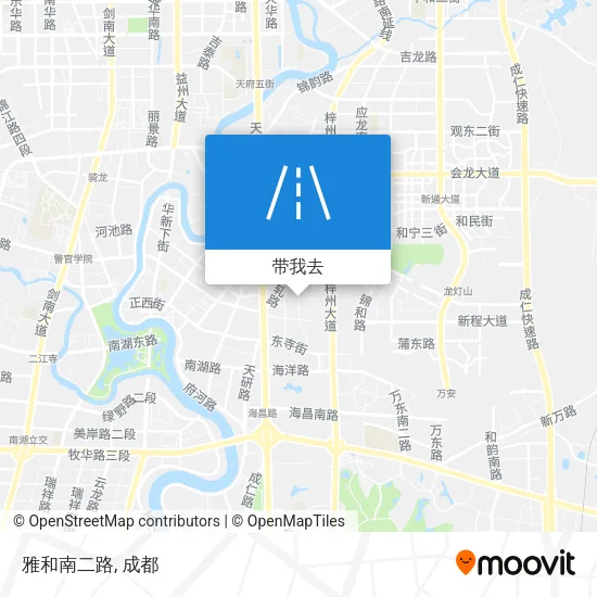 雅和南二路地图