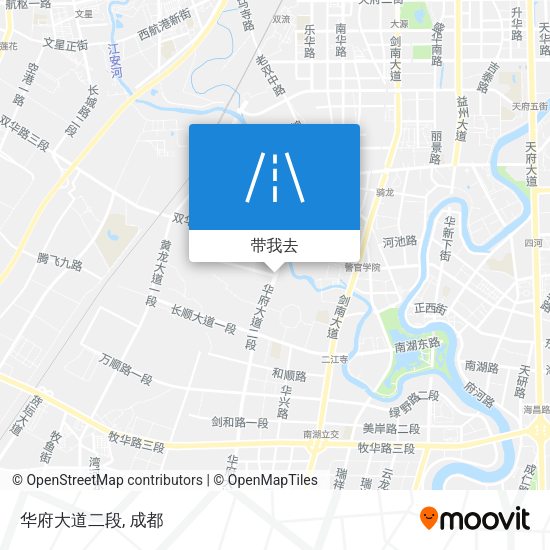华府大道二段地图