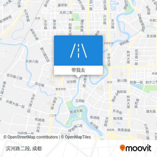 滨河路二段地图