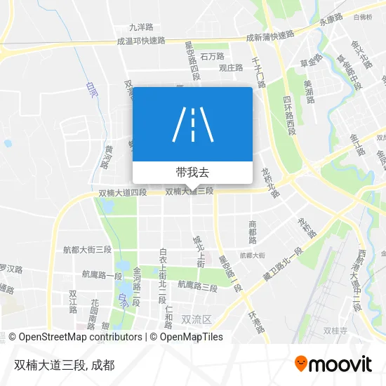 双楠大道三段地图