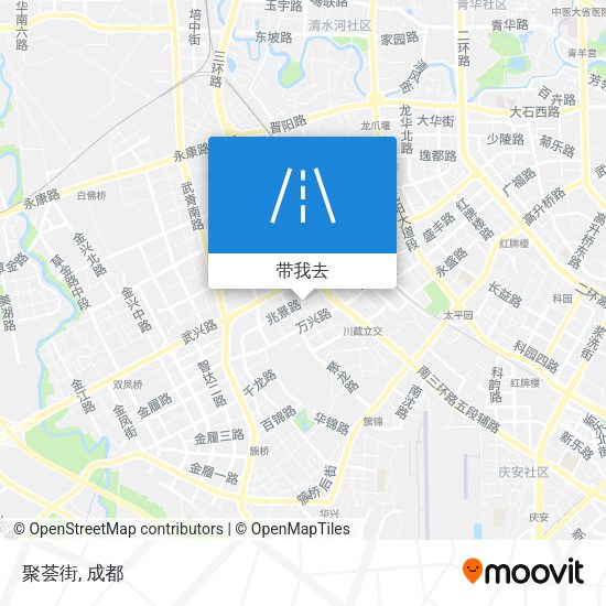 聚荟街地图