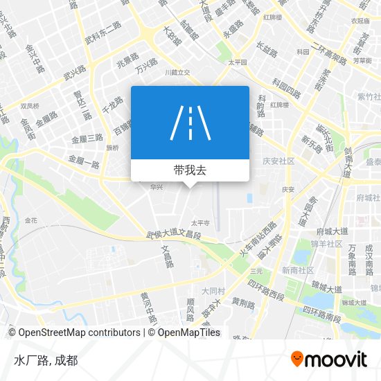水厂路地图