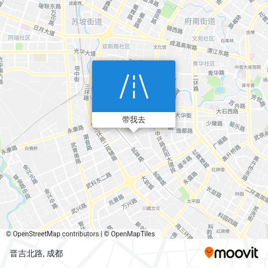 晋吉北路地图