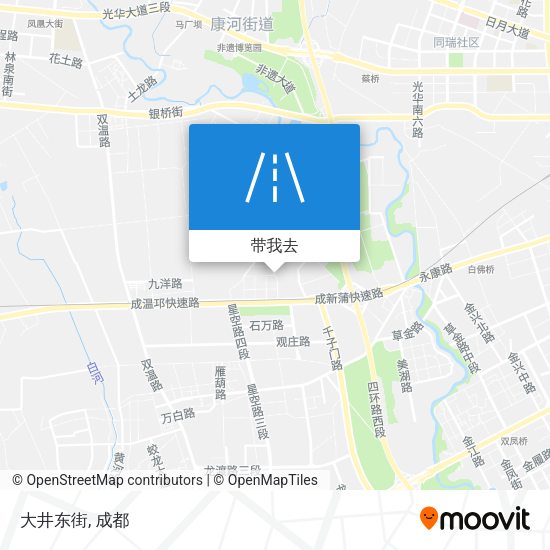 大井东街地图