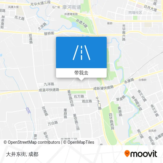 大井东街地图