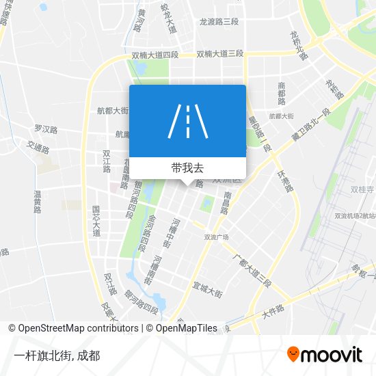 一杆旗北街地图