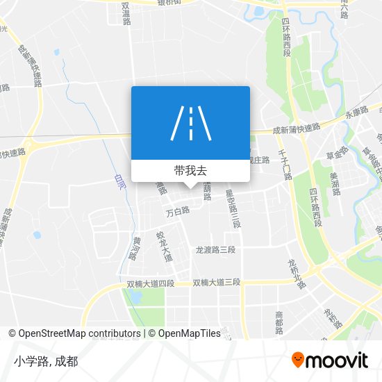 小学路地图