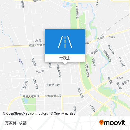 万家路地图