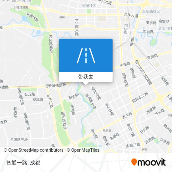智通一路地图
