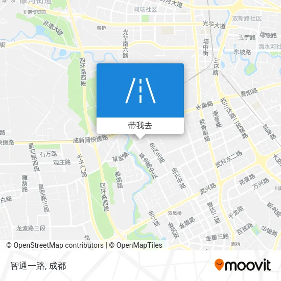 智通一路地图