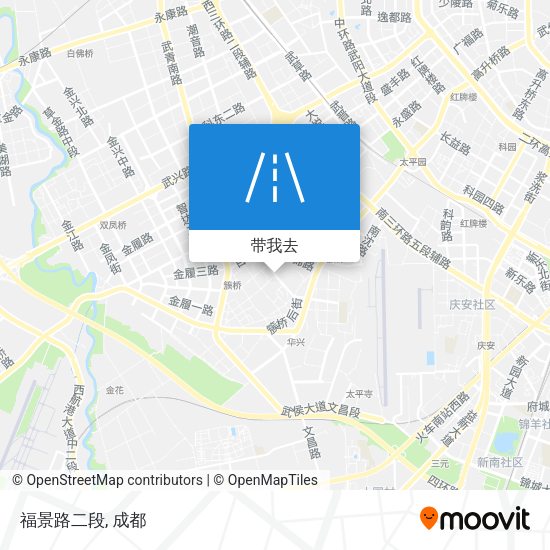 福景路二段地图