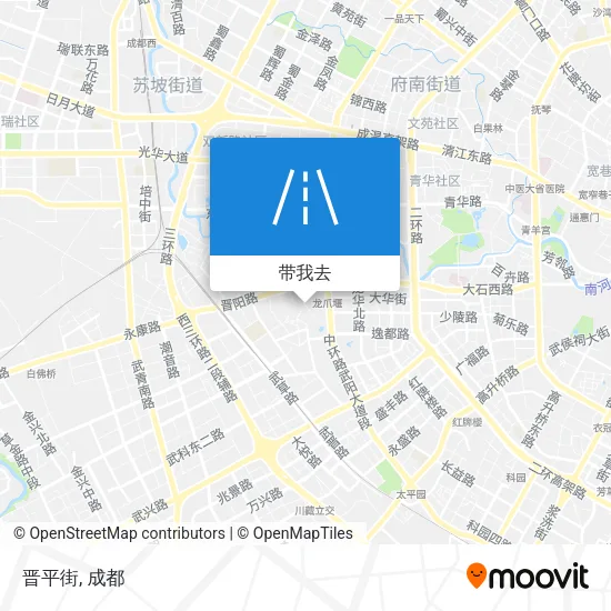 晋平街地图