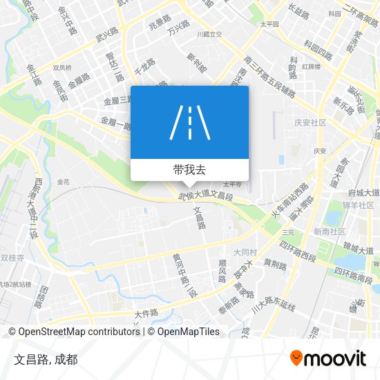 文昌路地图