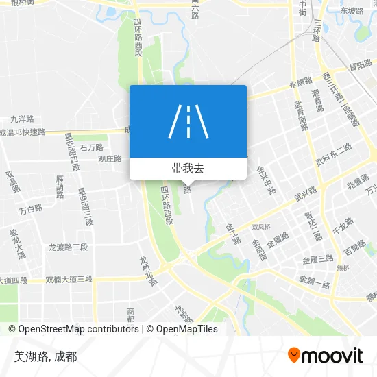 美湖路地图
