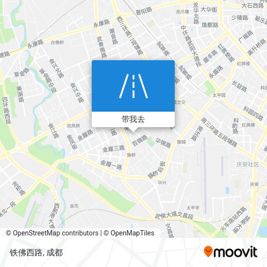 铁佛西路地图