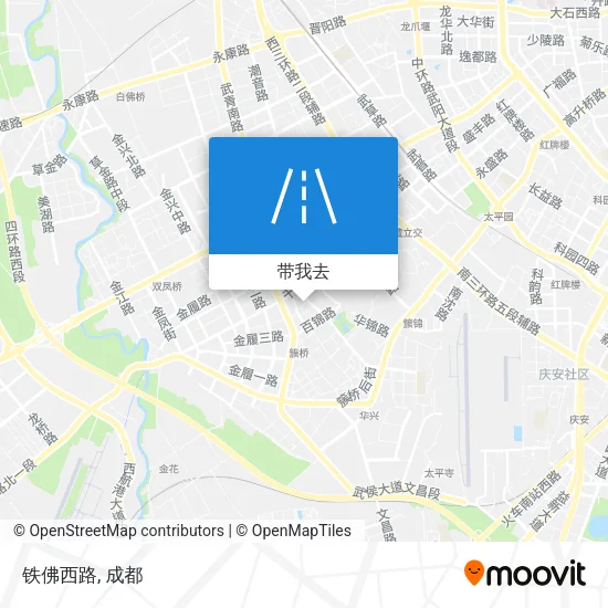 铁佛西路地图