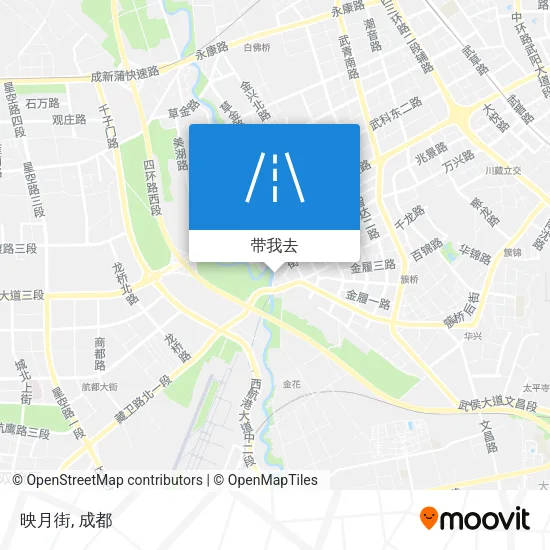 映月街地图