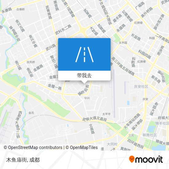 木鱼庙街地图