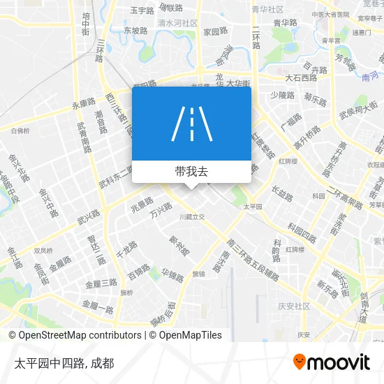 太平园中四路地图
