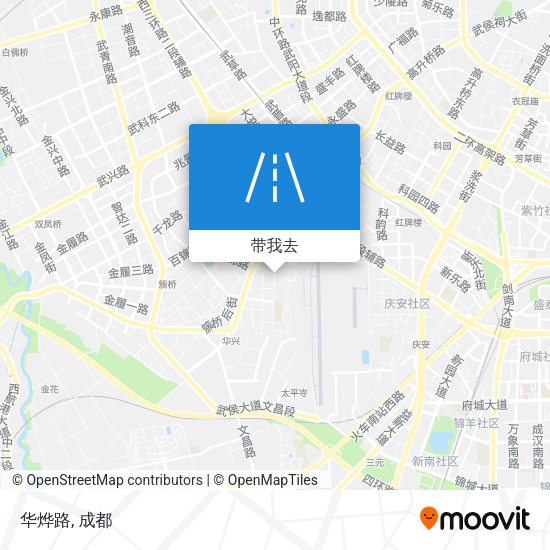 华烨路地图