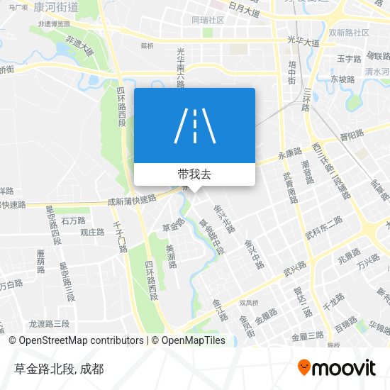 草金路北段地图