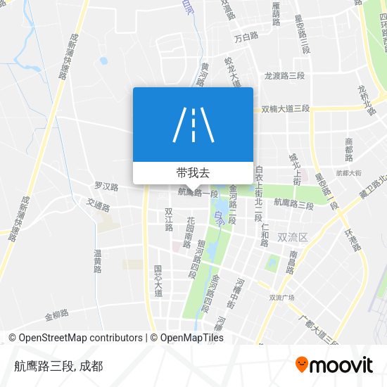 航鹰路三段地图