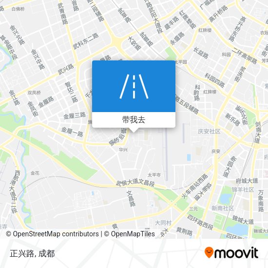 正兴路地图