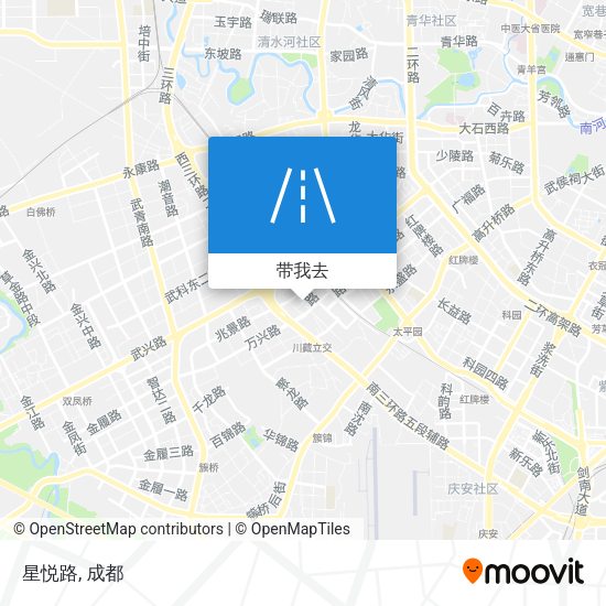 星悦路地图