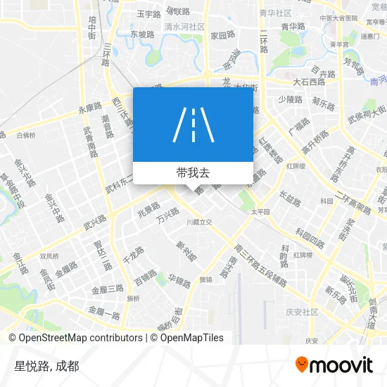 星悦路地图