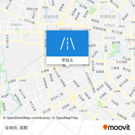 金南街地图
