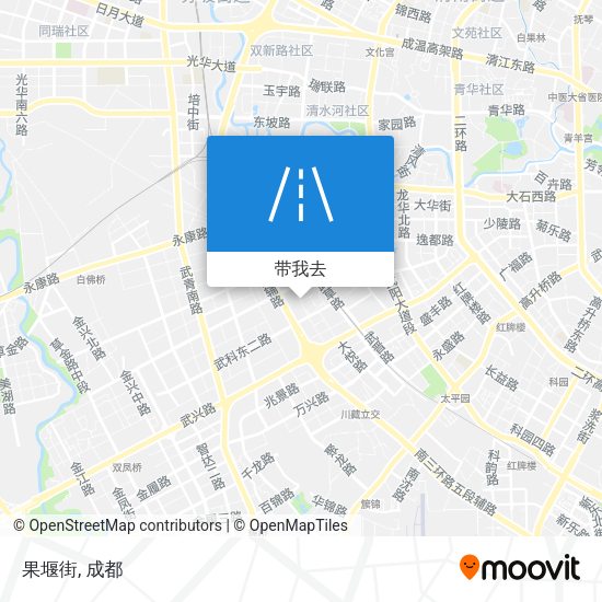 果堰街地图