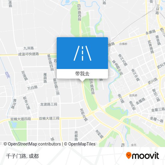 千子门路地图