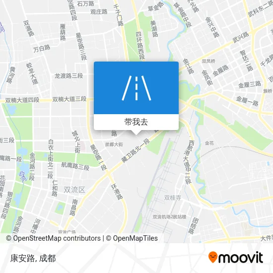 康安路地图