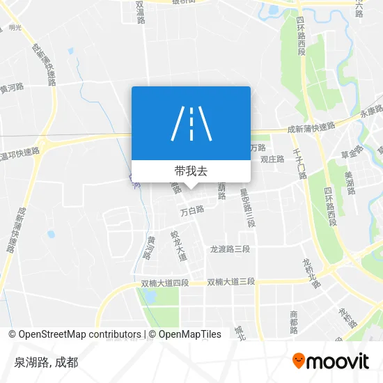 泉湖路地图