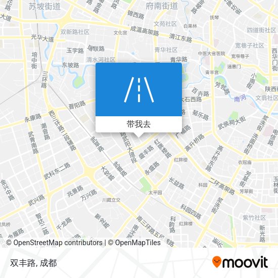 双丰路地图