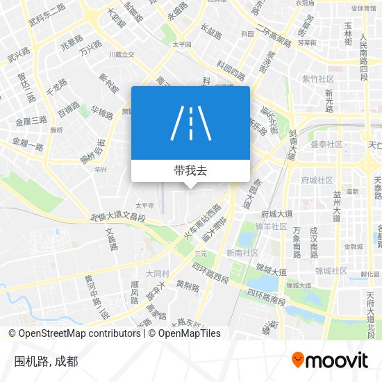 围机路地图