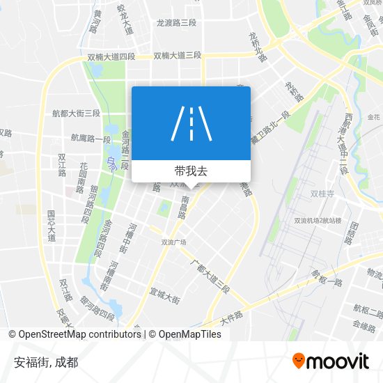 安福街地图