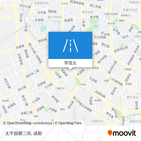 太平园横二街地图