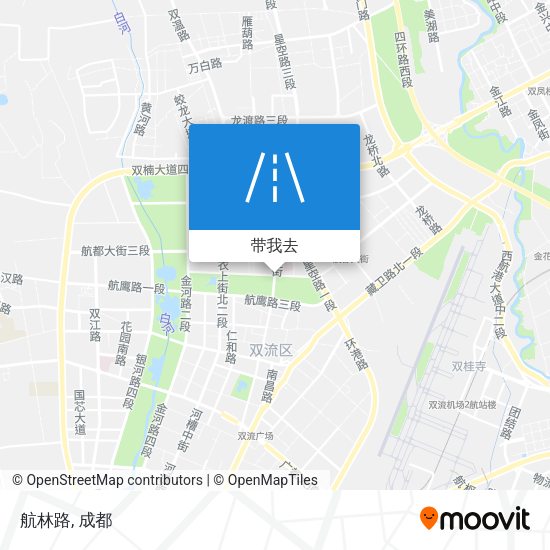 航林路地图