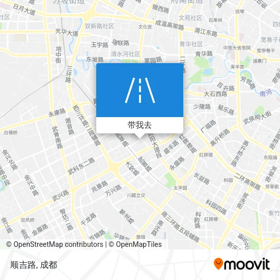 顺吉路地图
