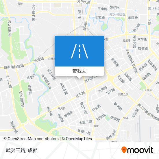 武兴三路地图