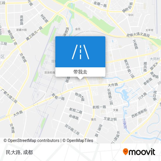 民大路地图