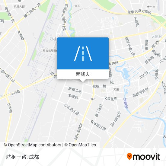 航枢一路地图