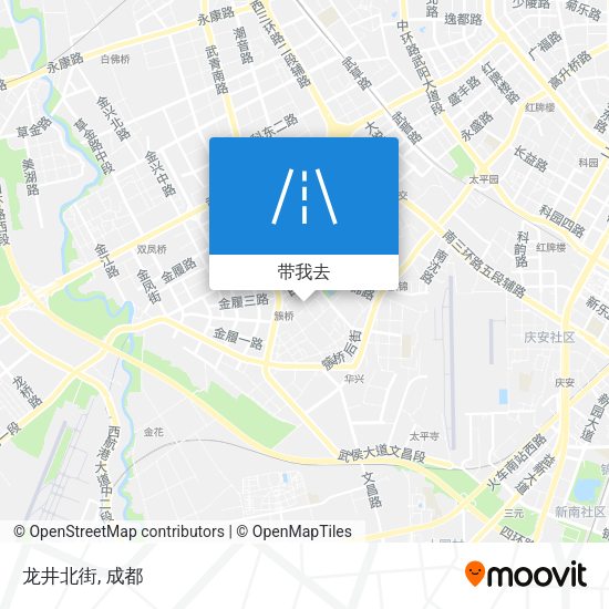 龙井北街地图