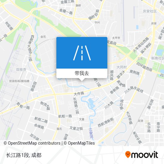 长江路1段地图