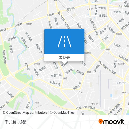 千龙路地图