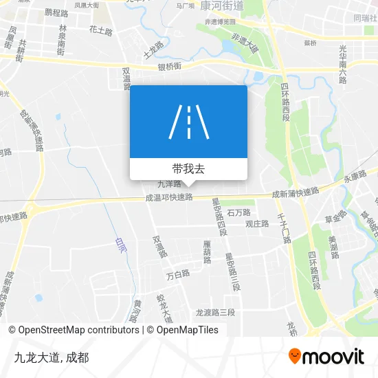 九龙大道地图