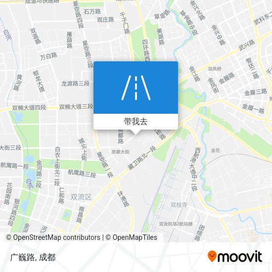 广巍路地图