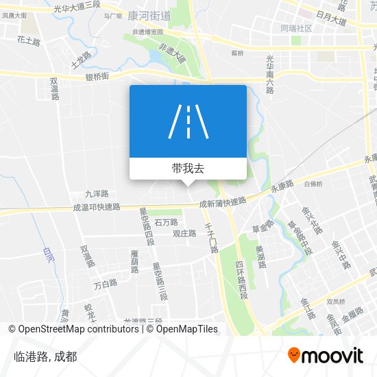 临港路地图